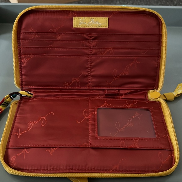 Vera Bradley quilted floral provincial long wallet - Picture 3 of 5